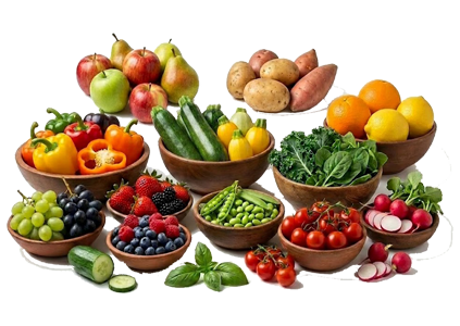 Vegetables and Fruits